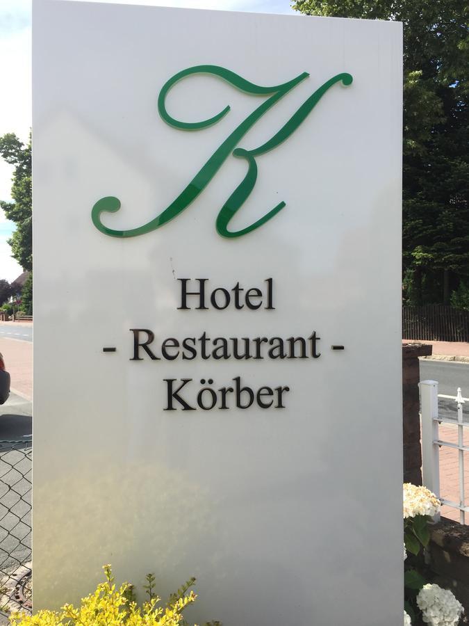 Hotel Restaurant Koerber Гарбсен Экстерьер фото